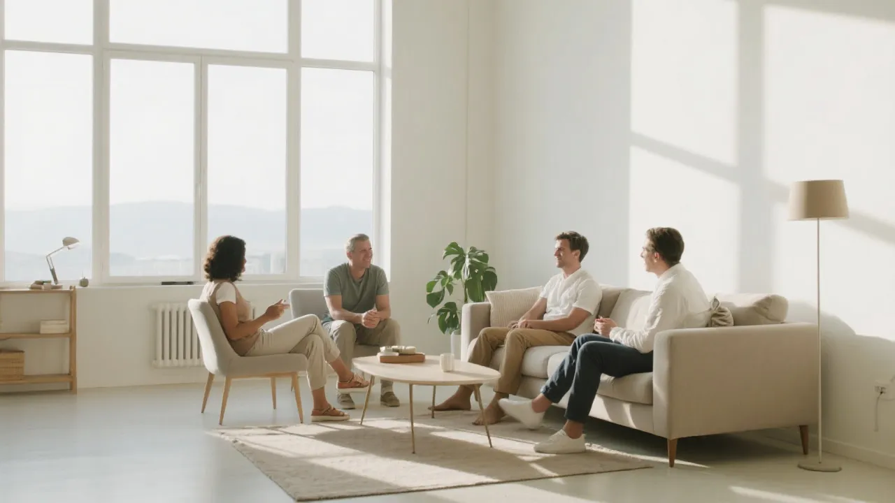 麻将休闲对局示意图